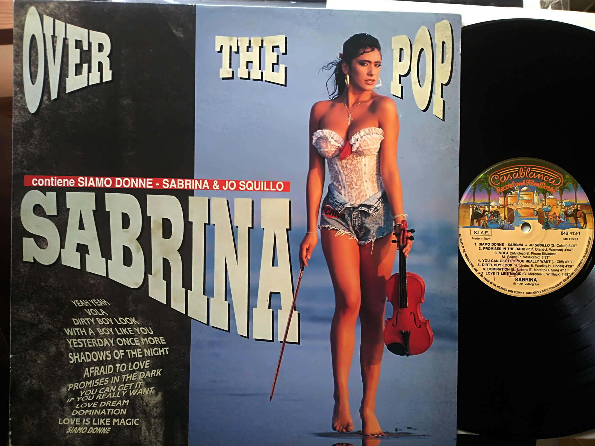 Sabrina - Over The Pop LP