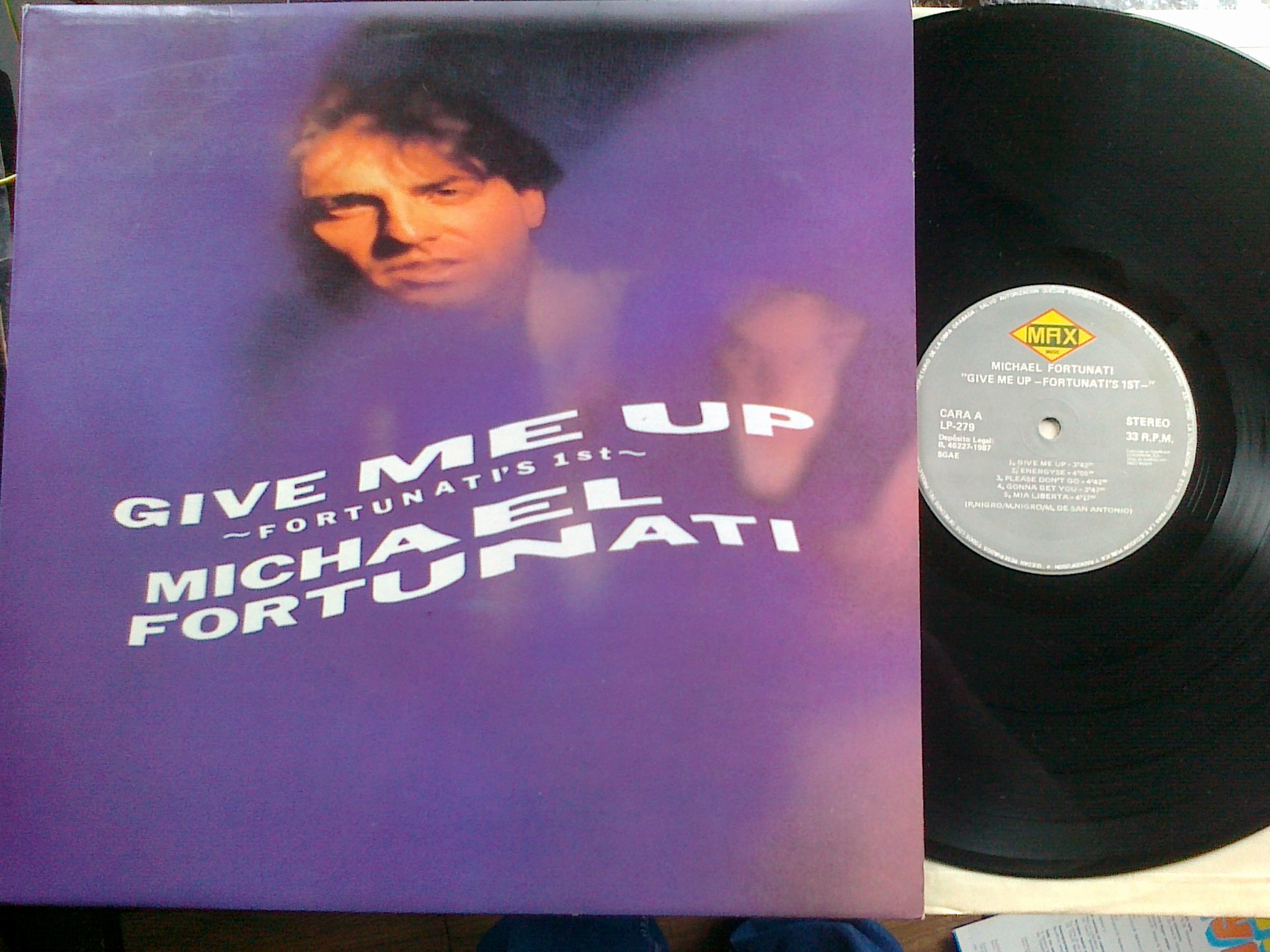 Michael Fortunati - Give me up LP