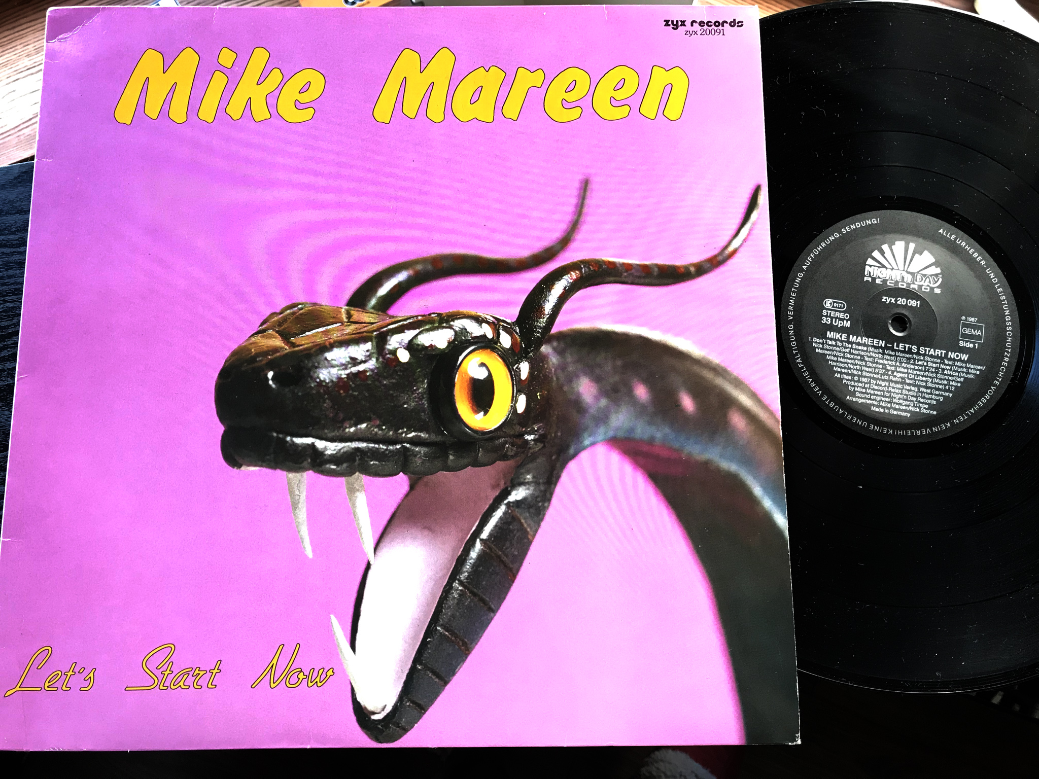 Mike Mareen - Let's Start Now LP