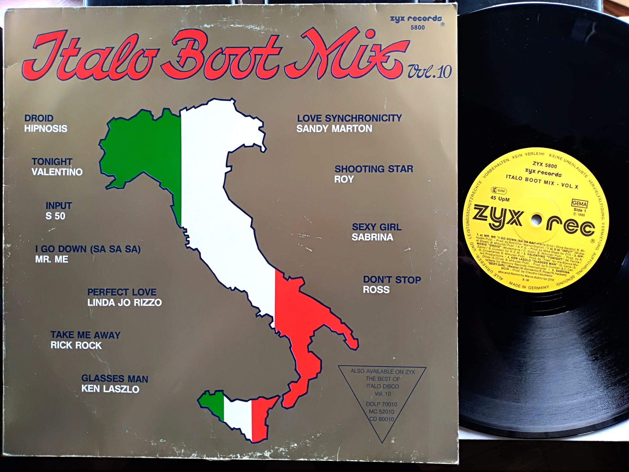 Italo Boot Mix - Vol.10 1988