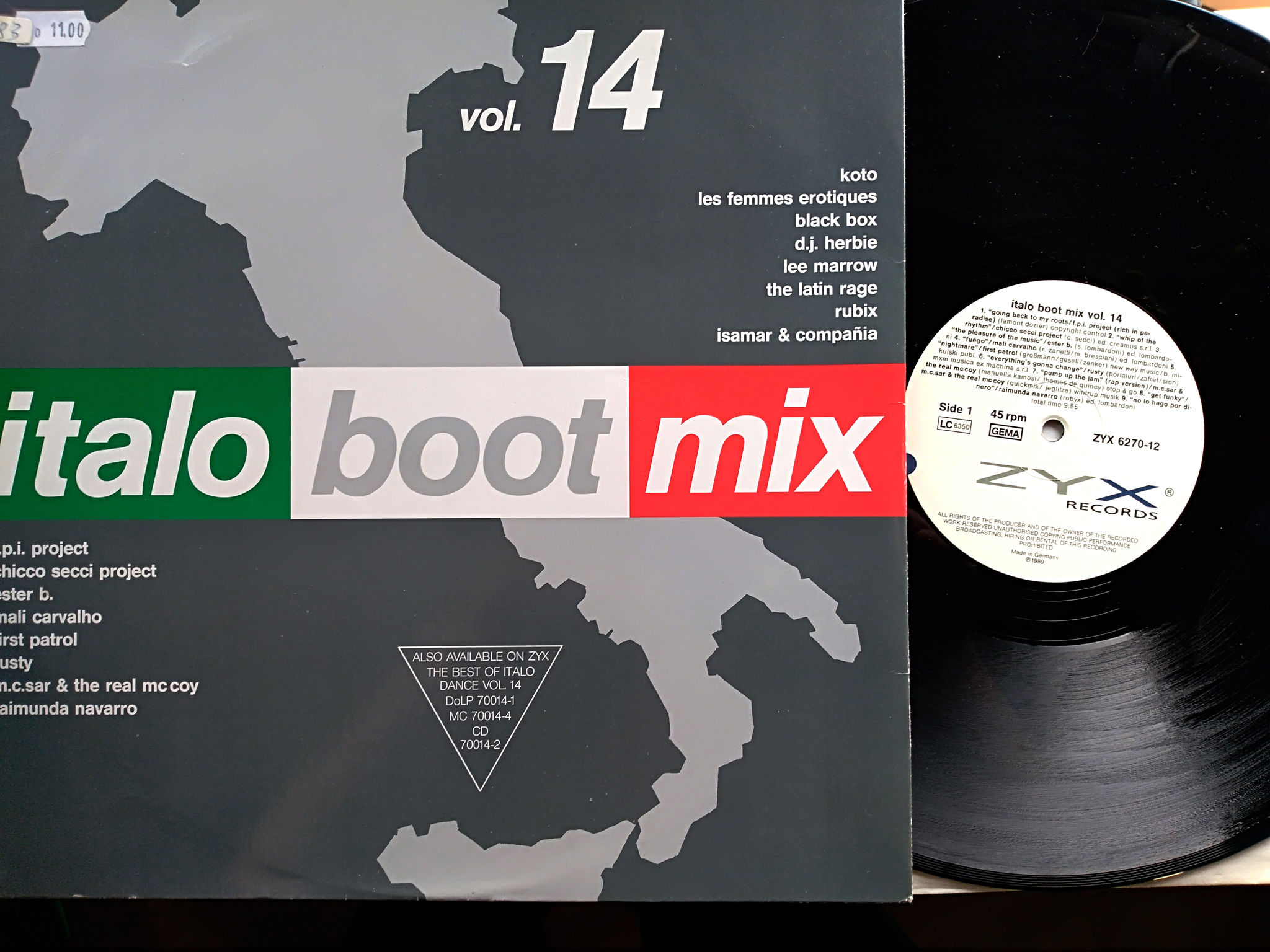 Italo Boot Mix - Vol.14 1989