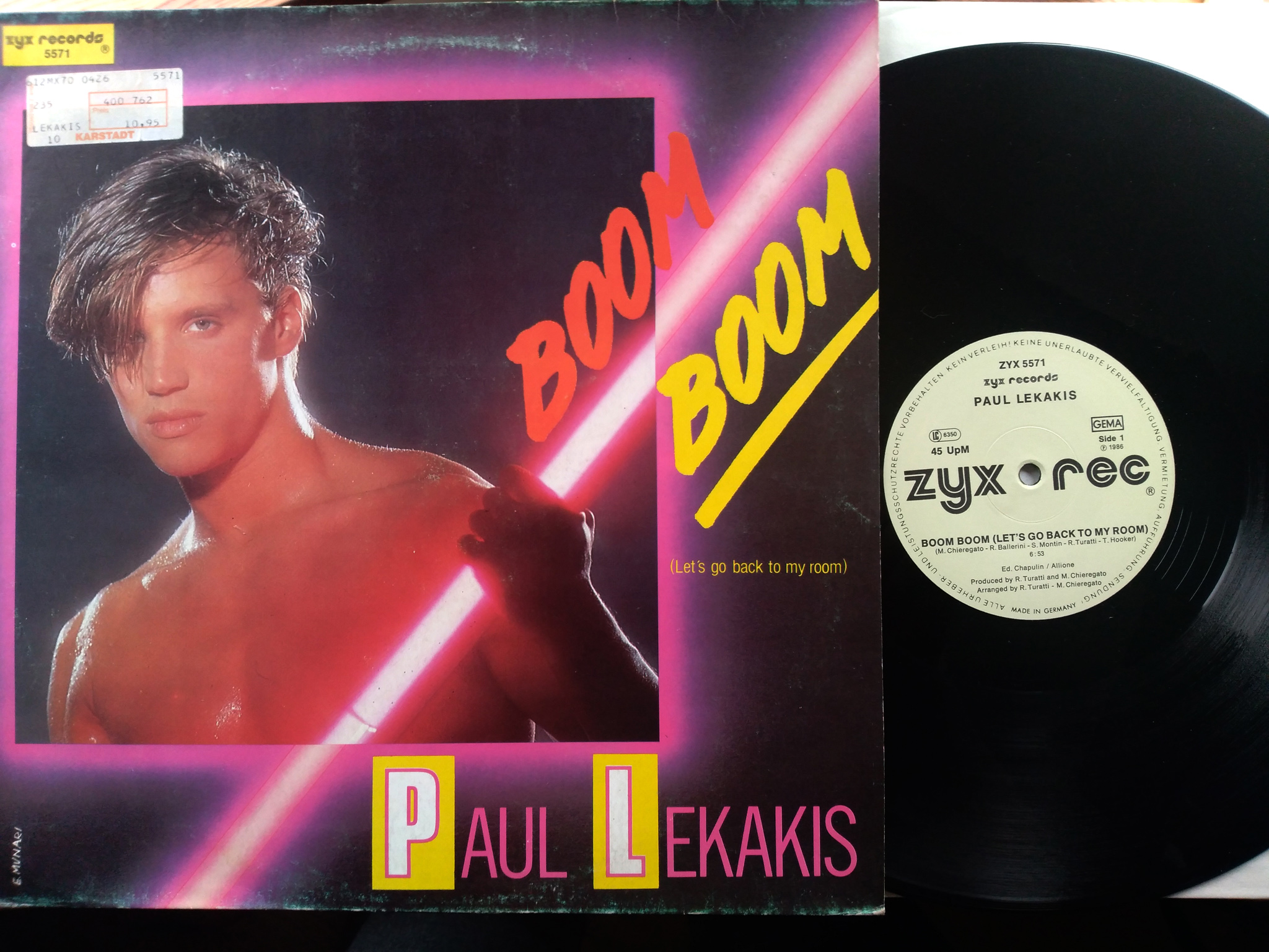 Paul Lekakis - Boom boom boom