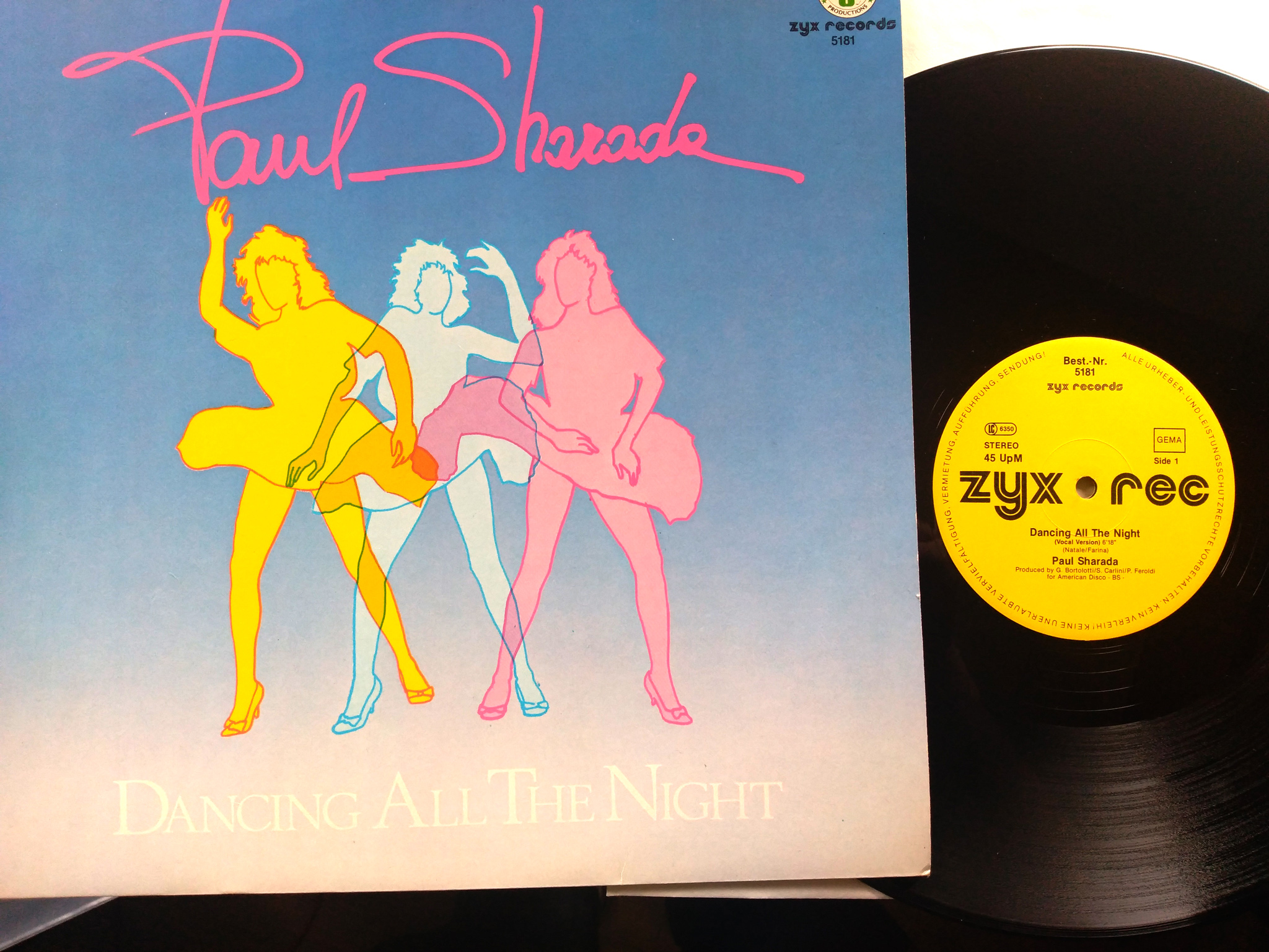 Paul Sharada - Dancing All The Night