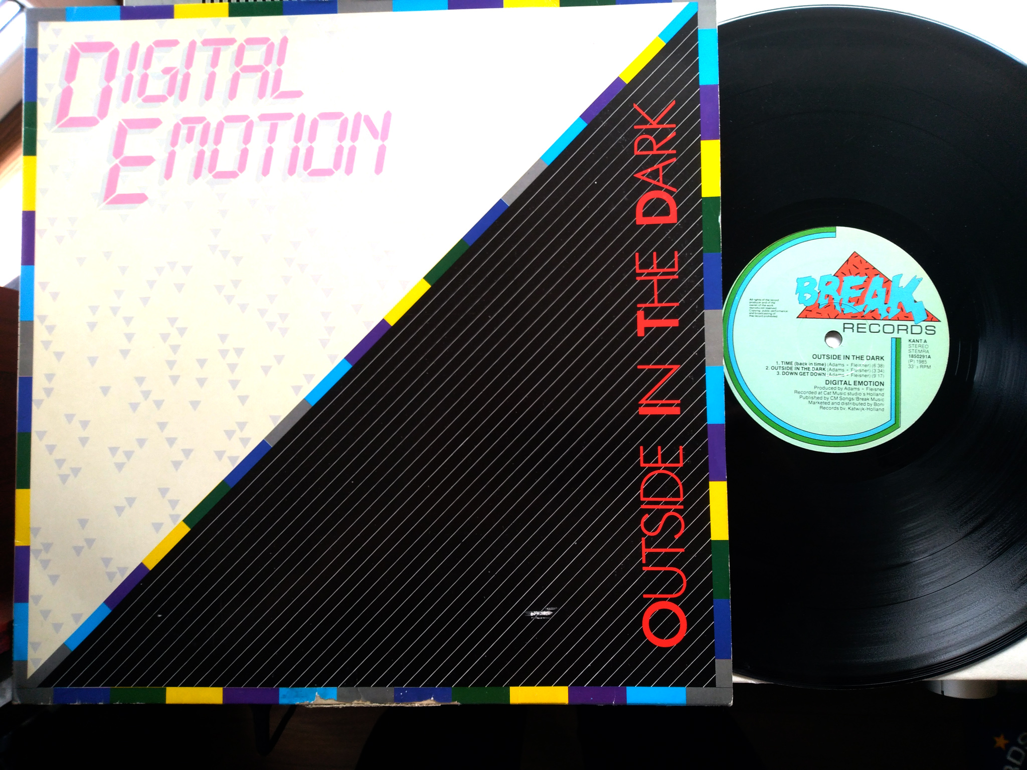 Digital Emotion - Outside In The Dark LP