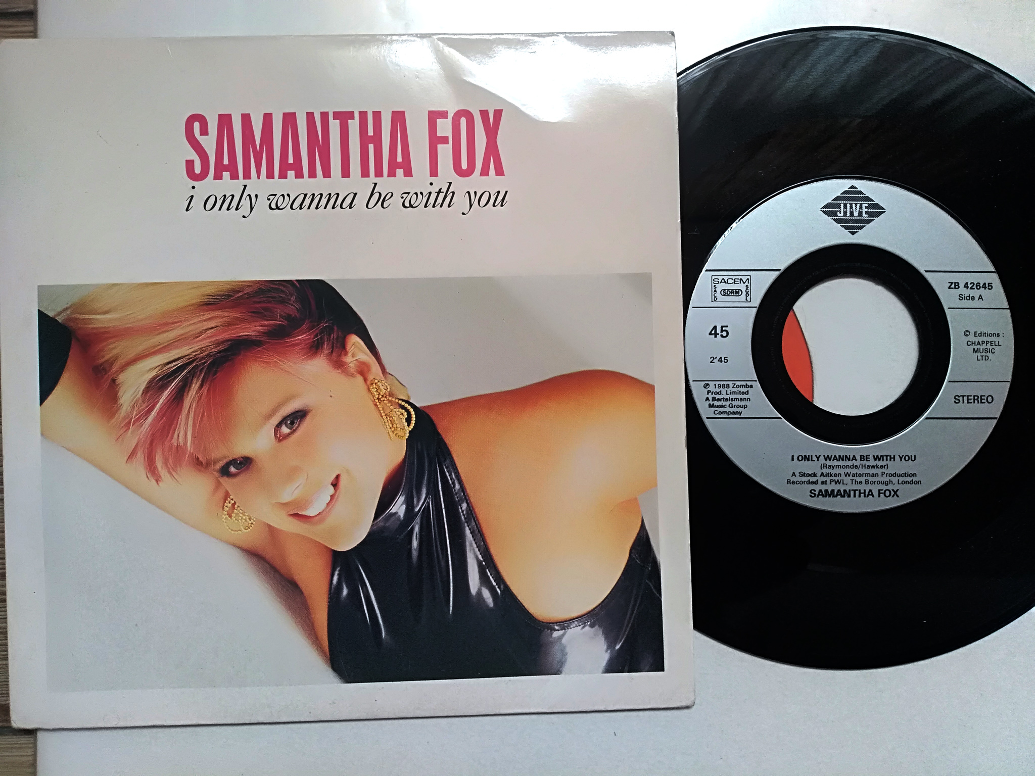 Samantha Fox - I Only Wann Be With You 7'