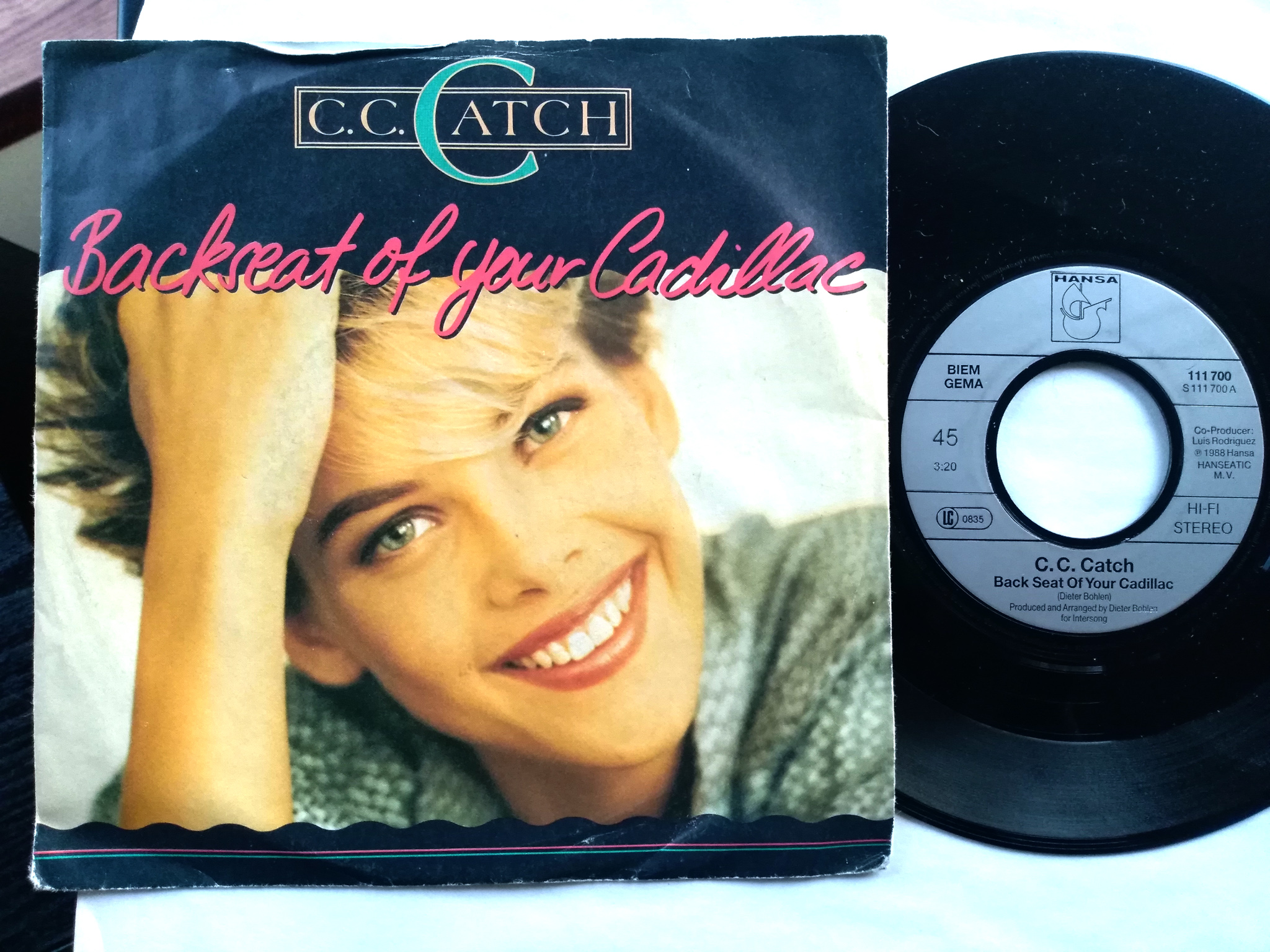 C. C. Catch - Back  Seat Of Your  Cadillac 7'