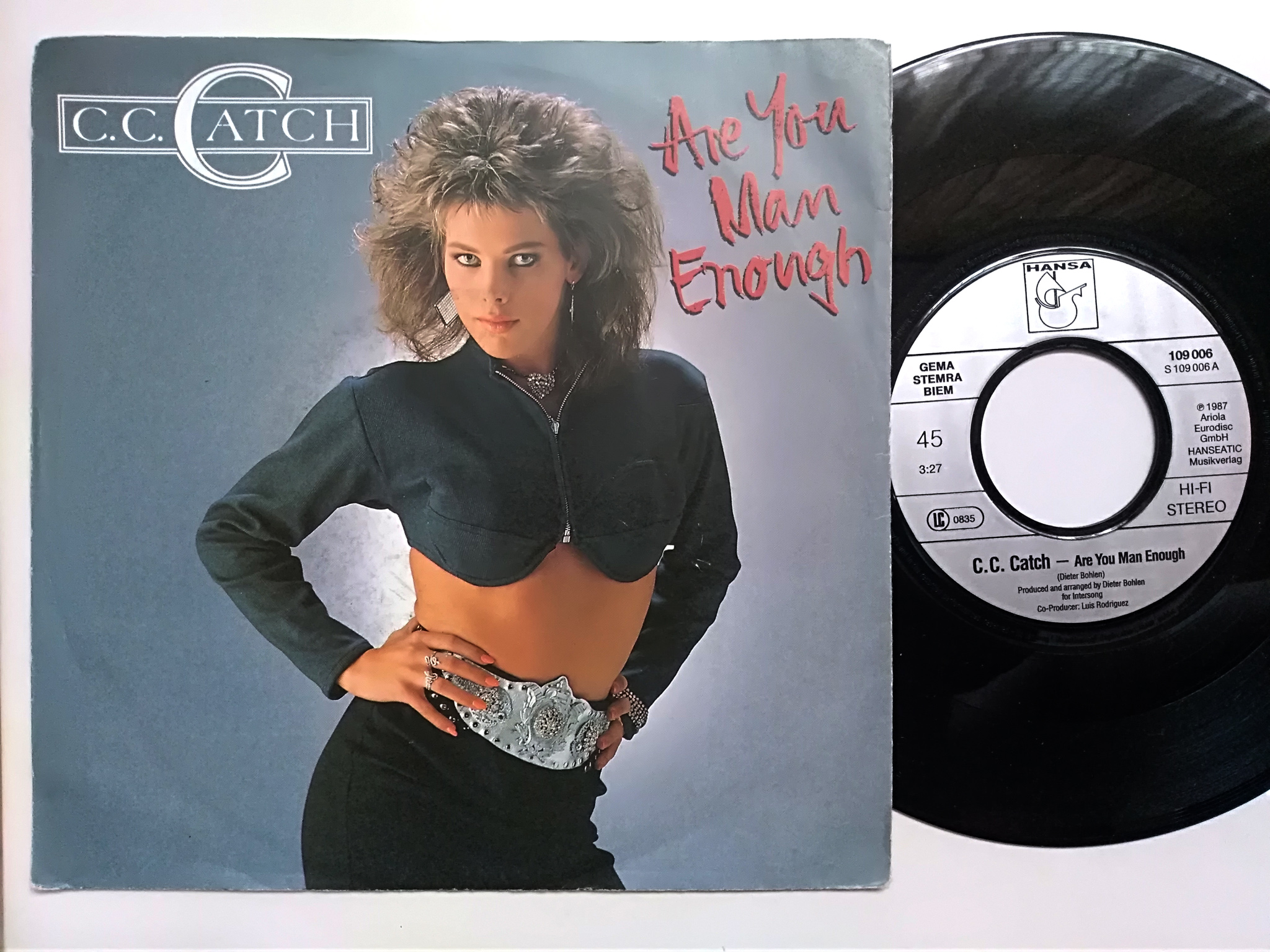 C. C. Catch - Are You Man Enough 7'
