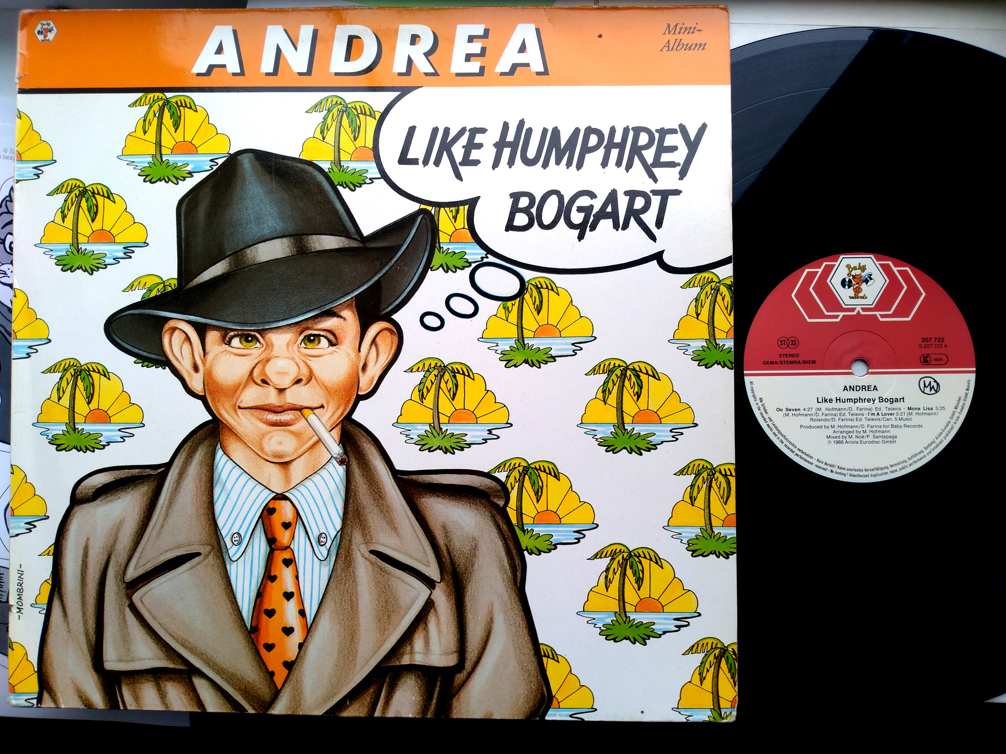 Andrea - Like Humphrey Bogart Mini LP