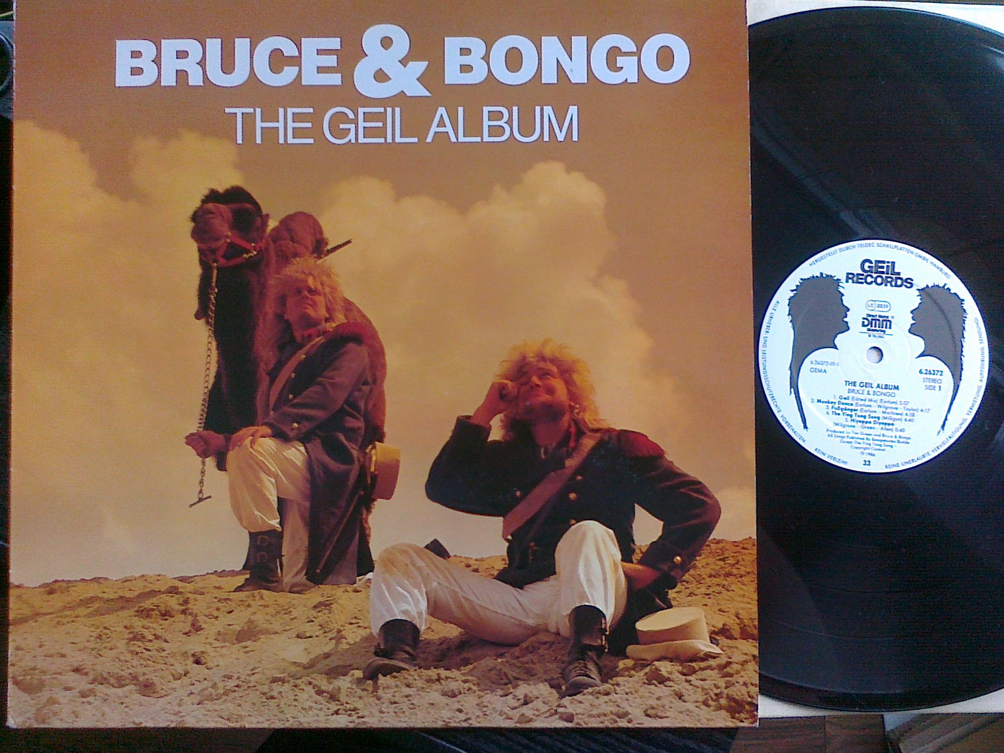 Bruce and Bongo - The Geil Album LP