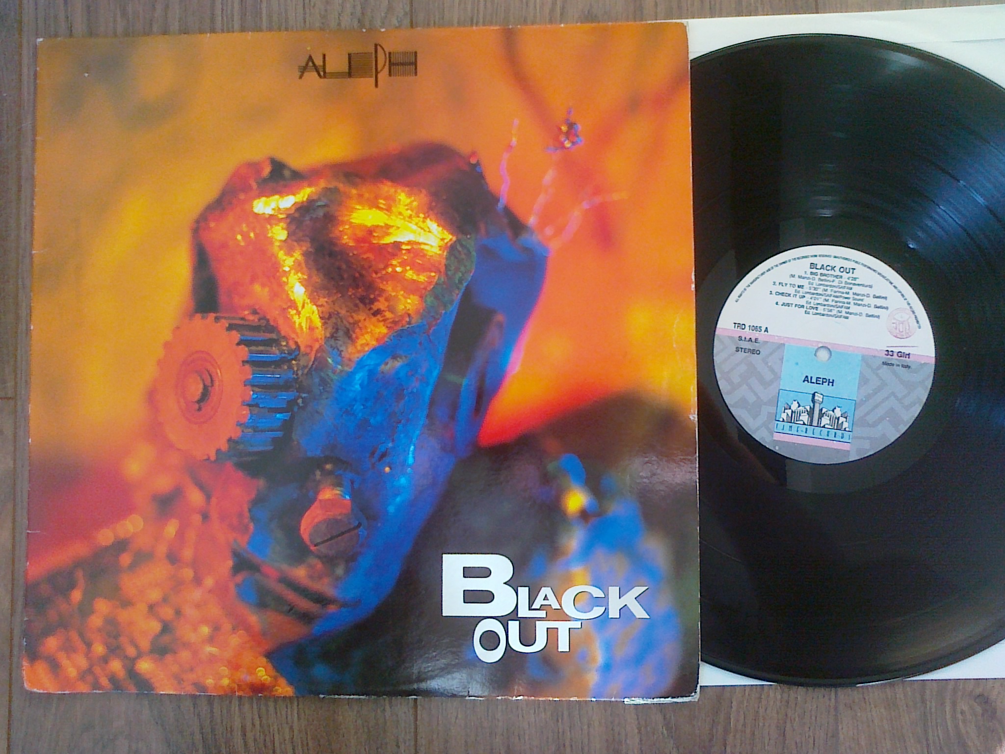 Aleph - Black Out LP