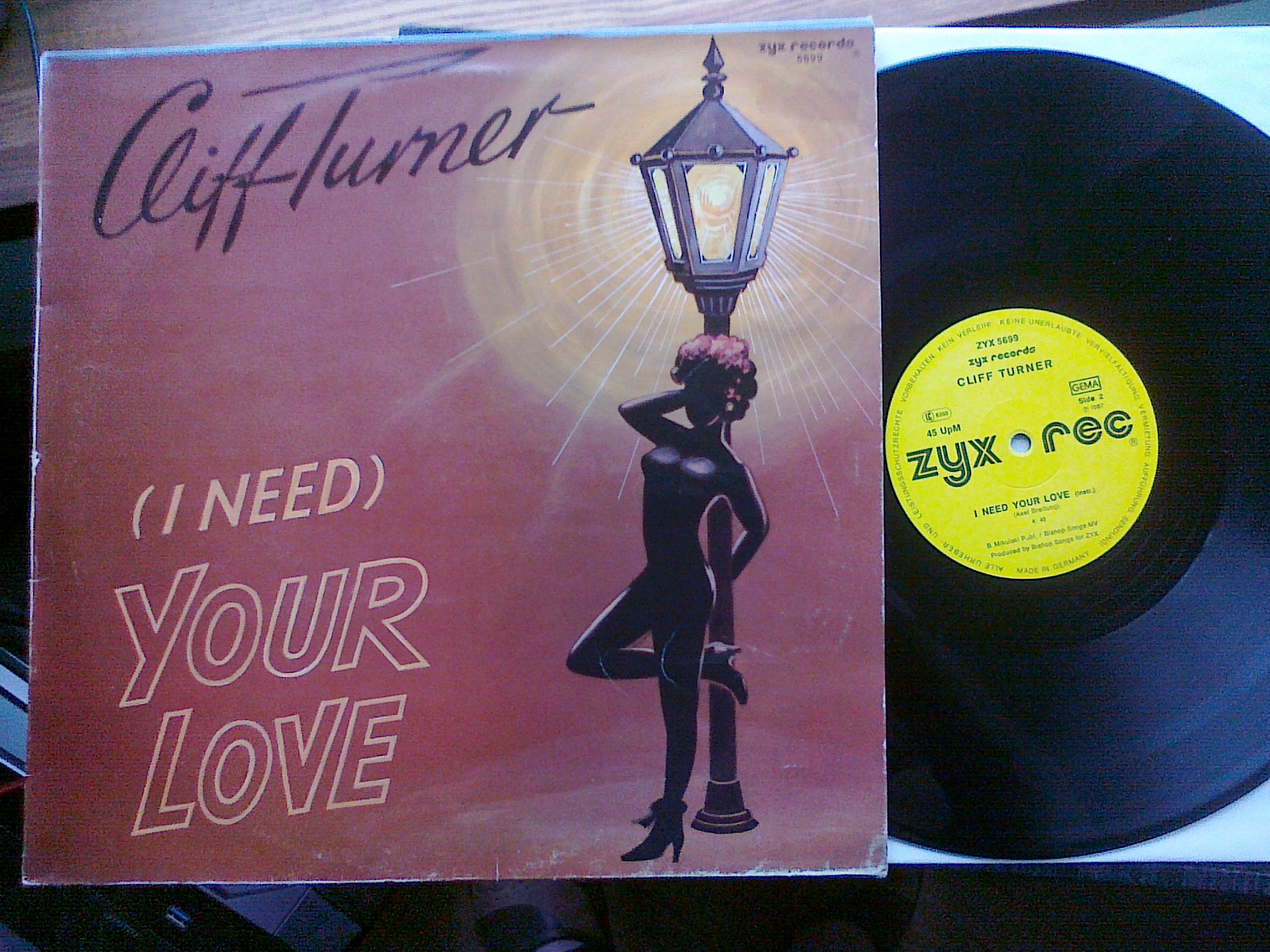 Cliff Turner - I Need Your Love