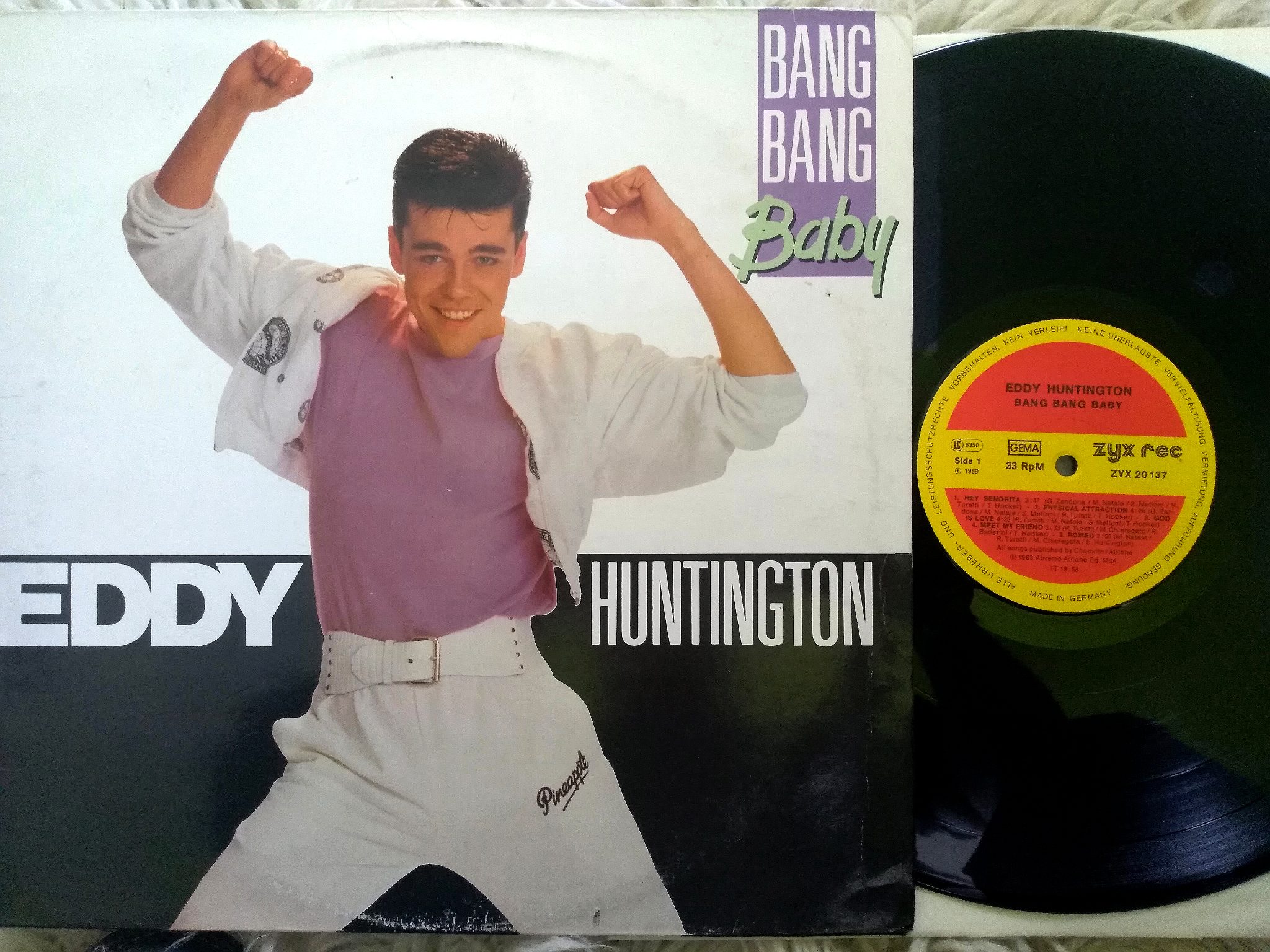 Eddy Hunitington - Bang Bang Baby LP