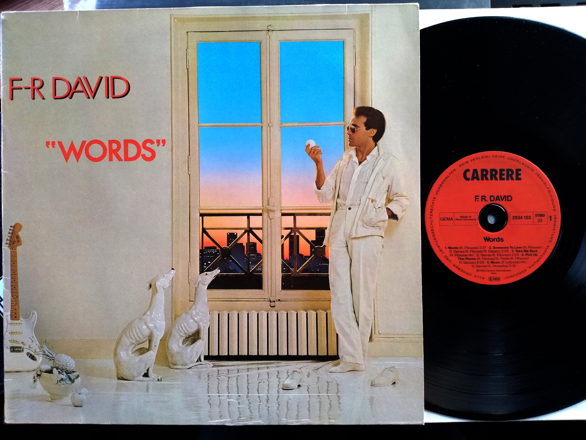 F.R David - Words LP