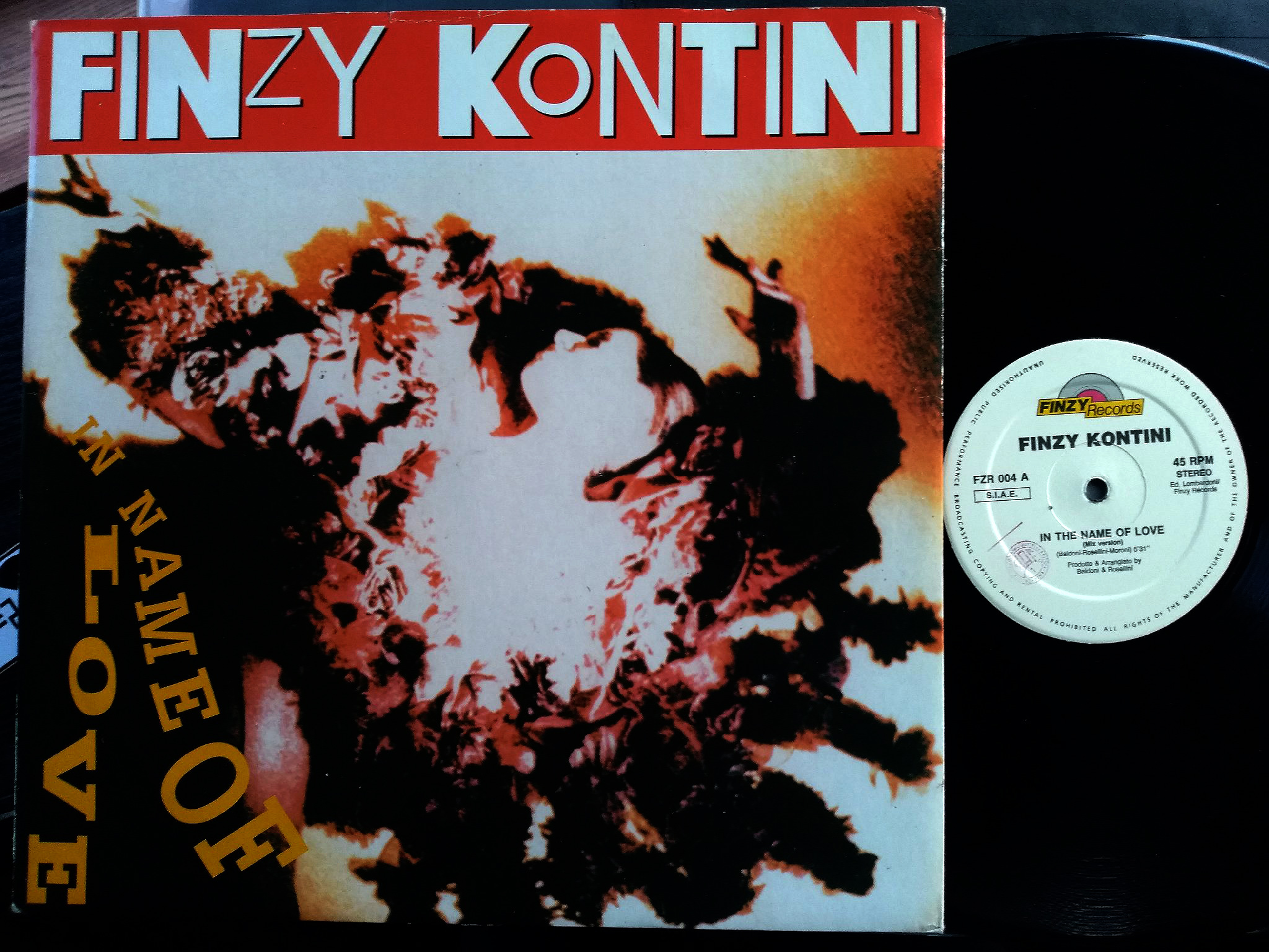 Finzy Kontini ‎- In The Name Of Love