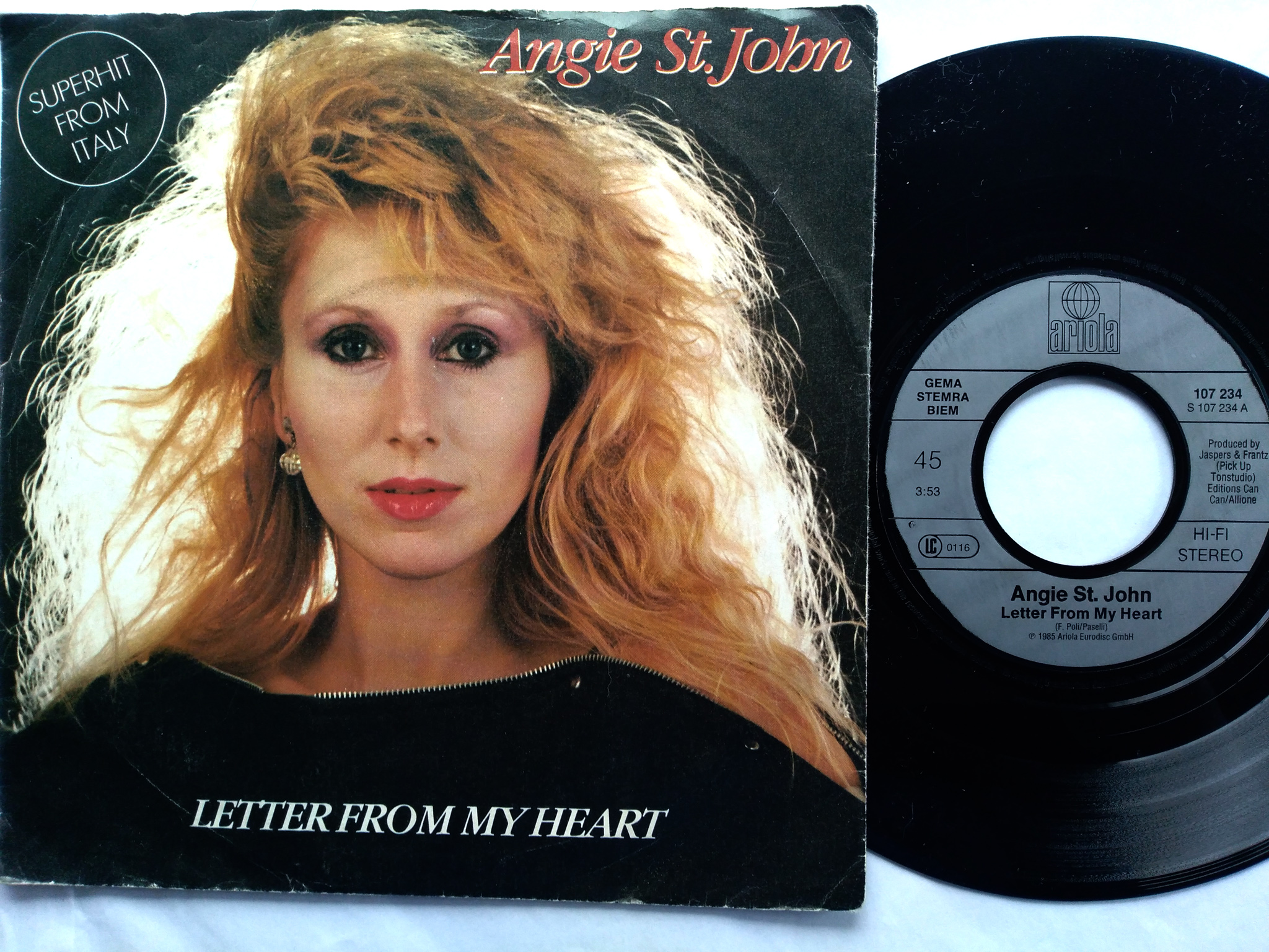 Angie St.John - Letter From My Heart 7'