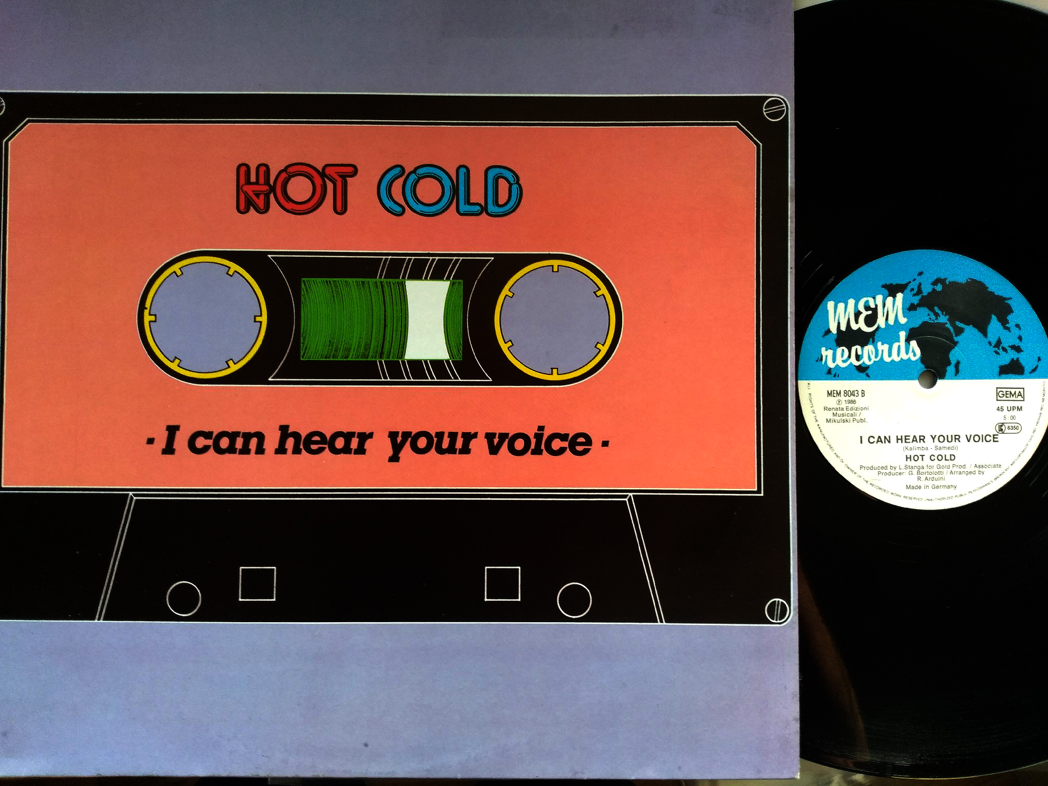 Hot Cold - I Can Hear Your Voice