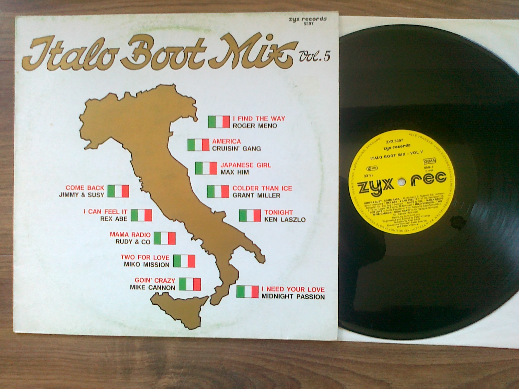 Italo Boot Mix - Vol.05 1986