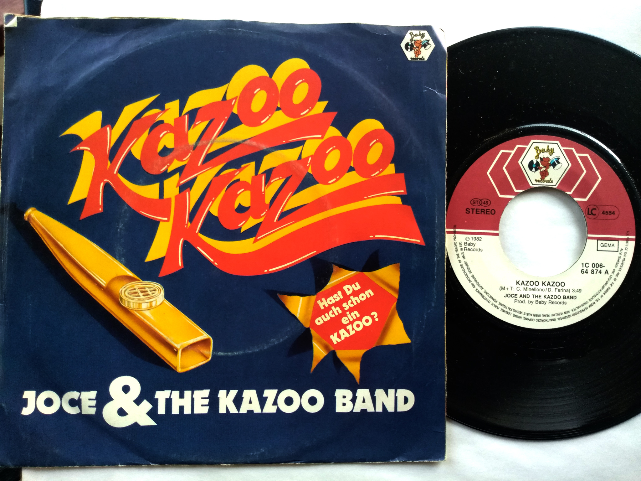 Joce and The Kazoo Band 7'