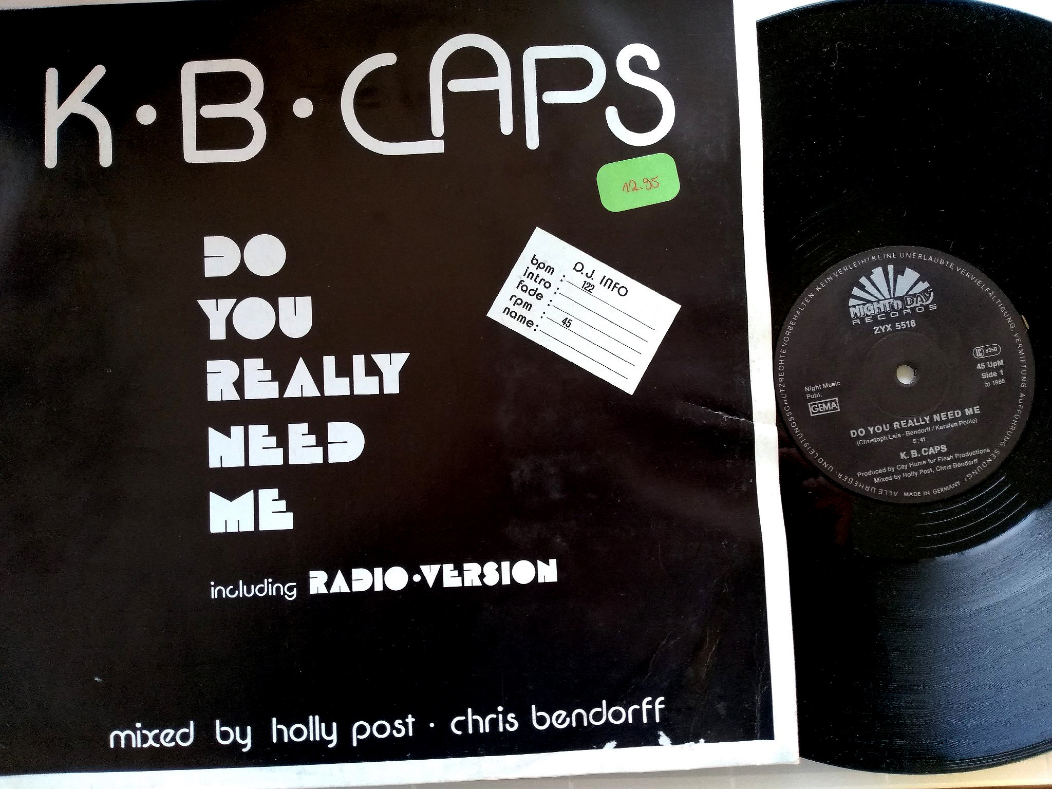 K.B. Caps -  Do You Really Need Me
