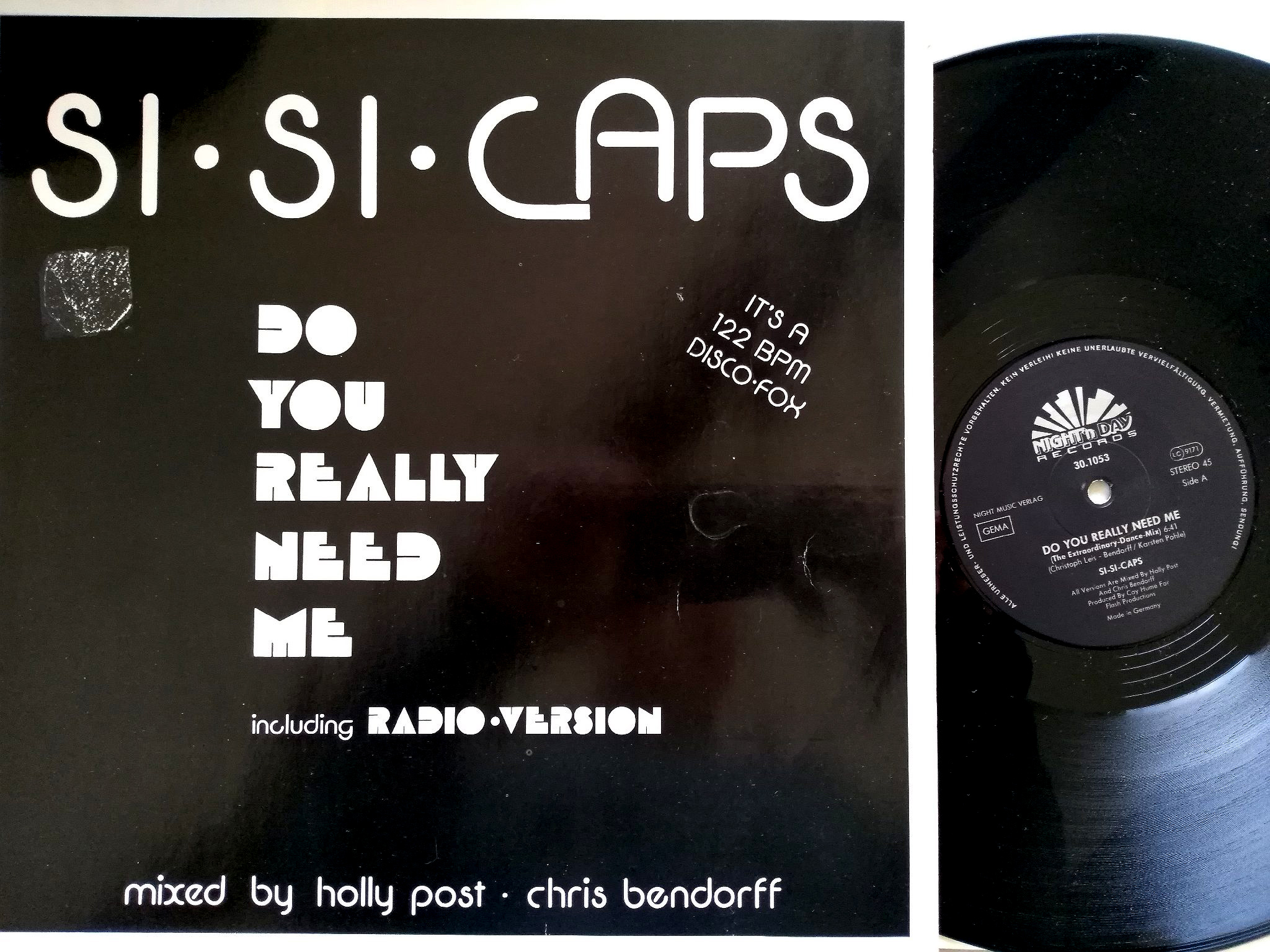 K.B. Caps (Si Si) -  Do You Really Need Me