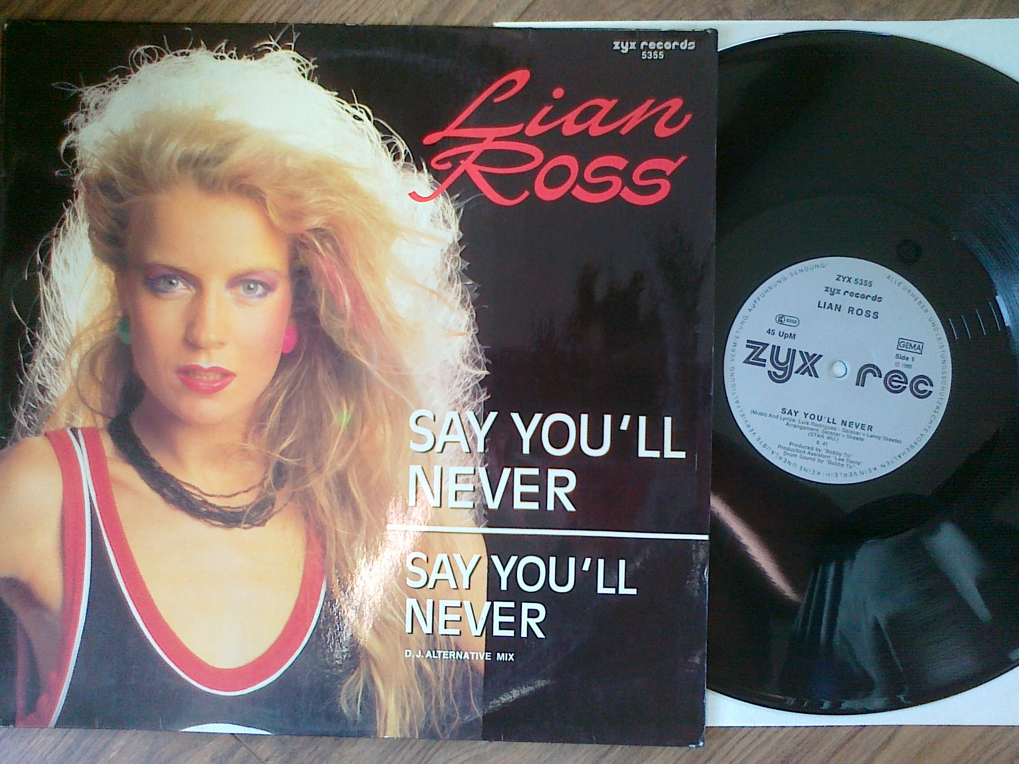 Lian Ross ‎- Say You'll Never