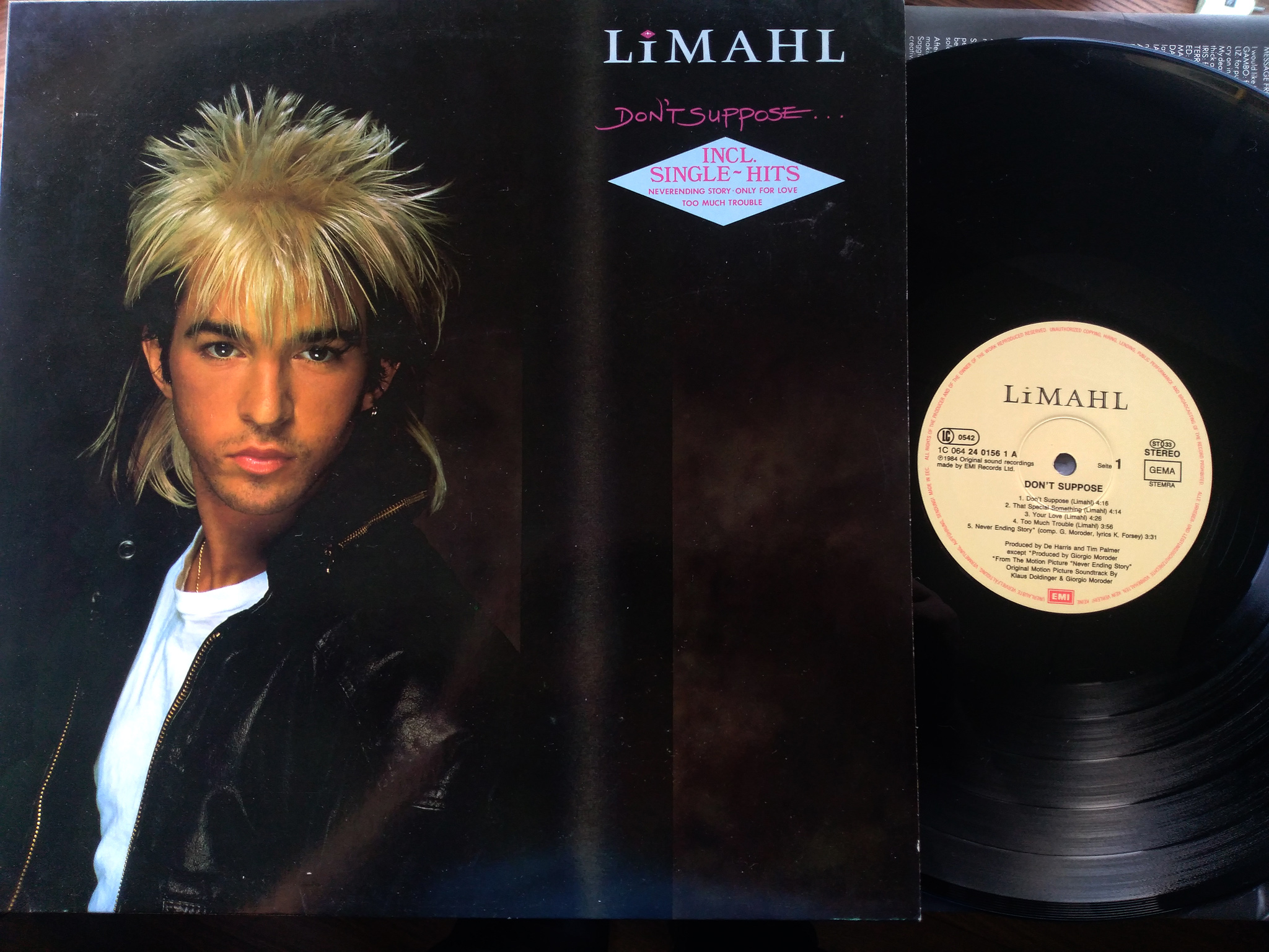 Limahl - Don't Suppose LP
