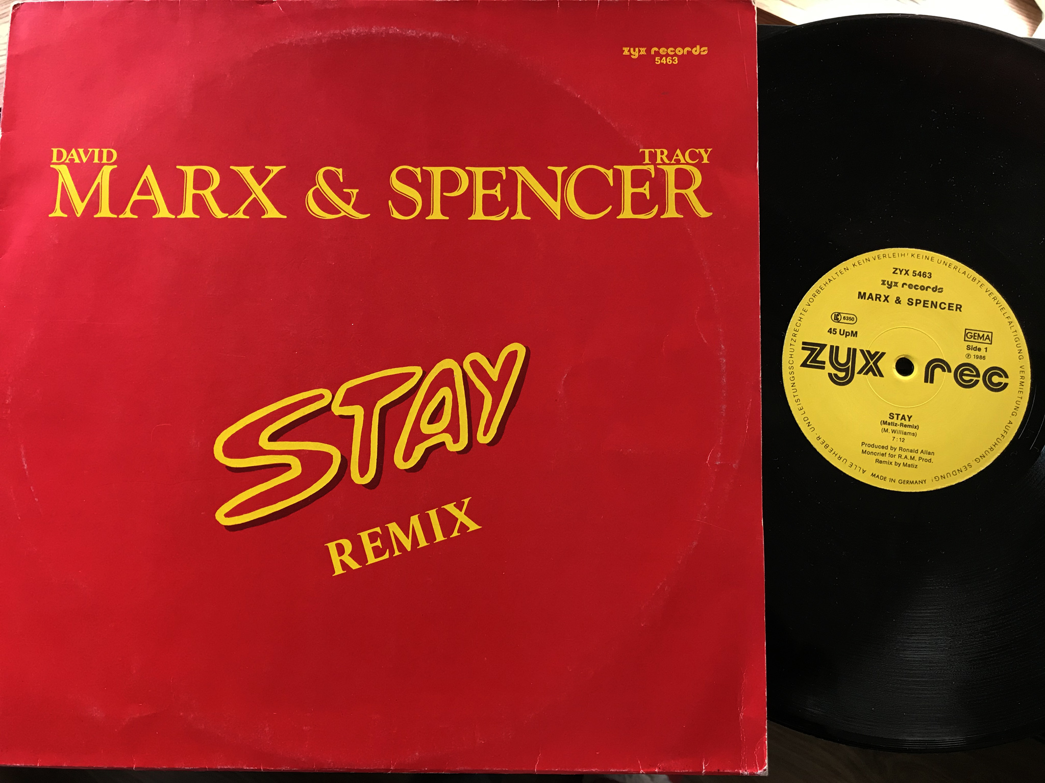 Marx and Spencer - Stay (Remix)