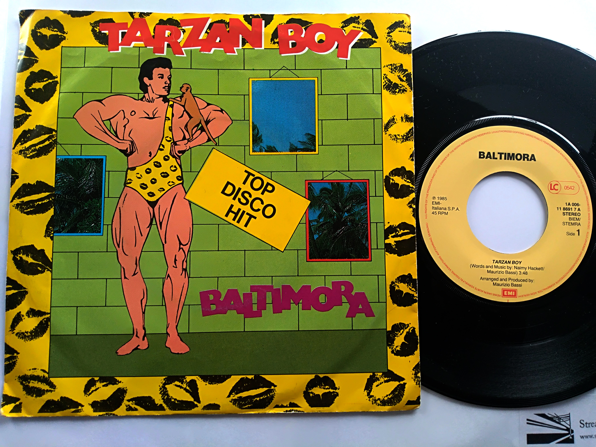 Baltimora - Tarzan Boy 7'
