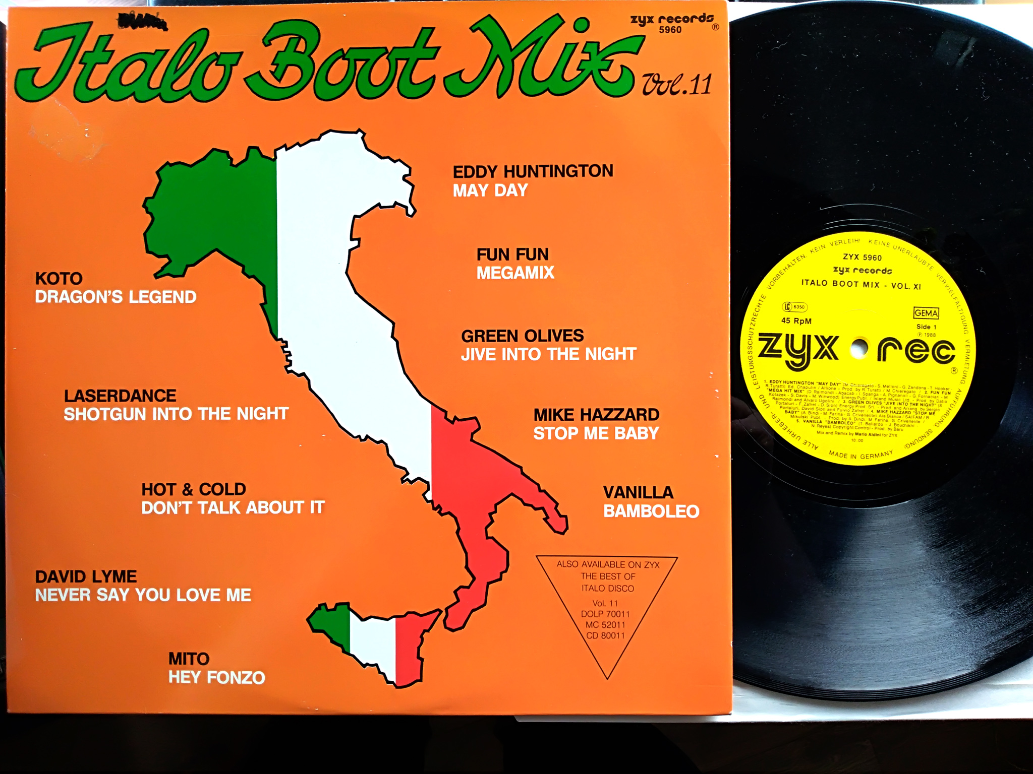 Italo Boot Mix - Vol.11 1988