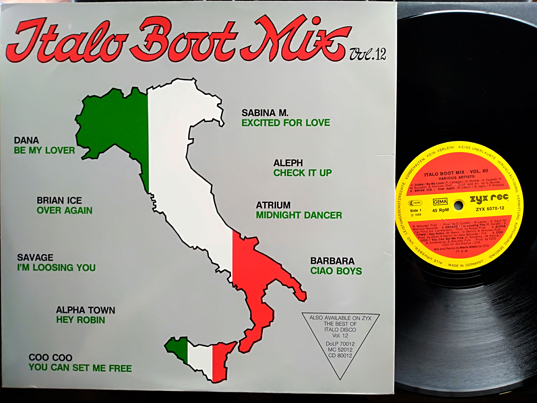Italo Boot Mix - Vol.12 1988