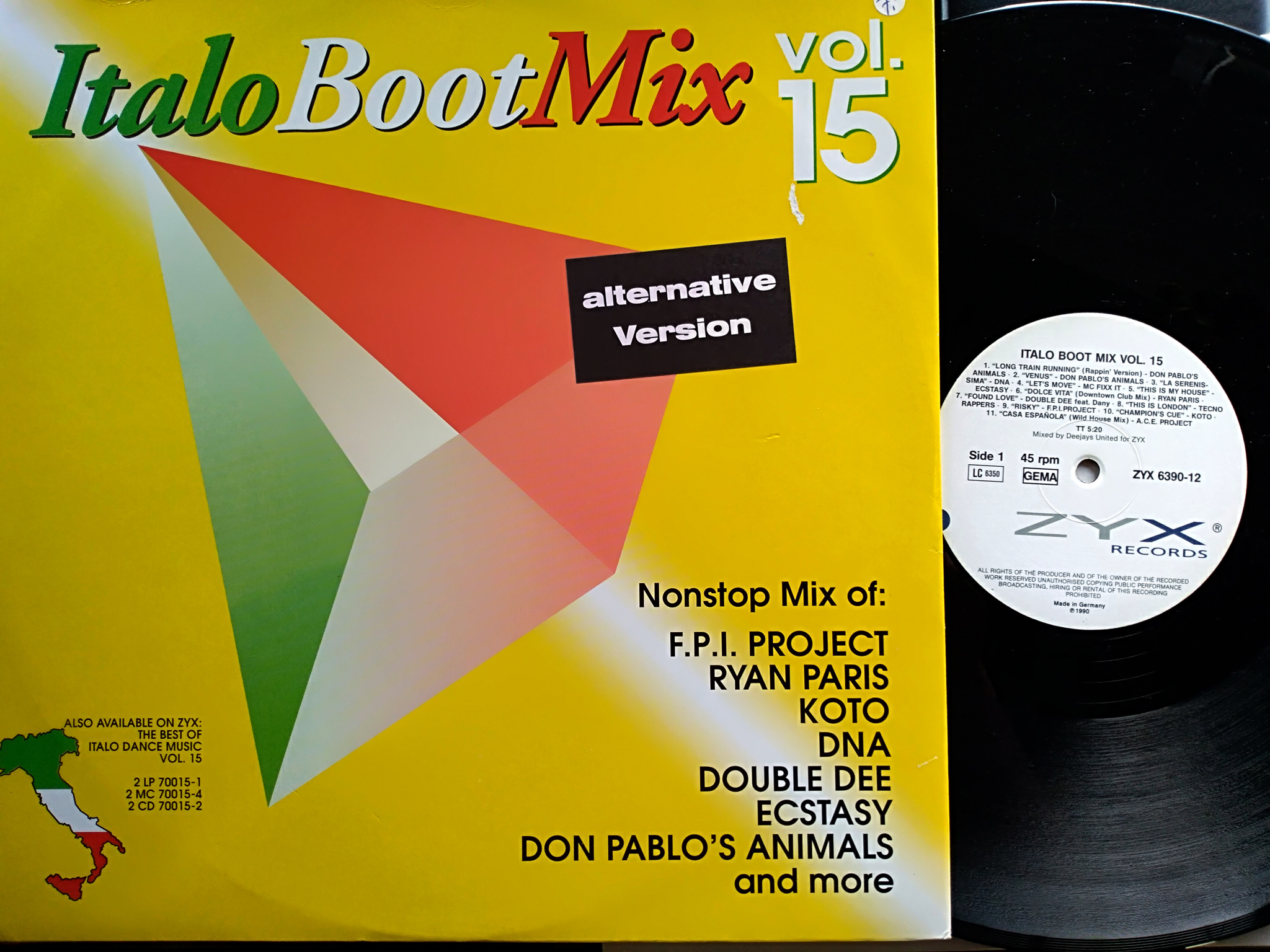 Italo Boot Mix - Vol.15 1990